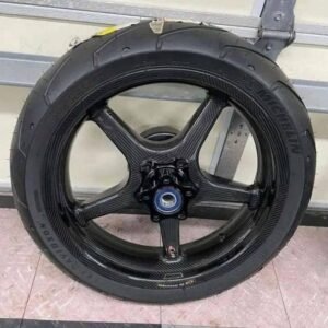 Custom Harley with 19" Front Carbon Fiber Wheel