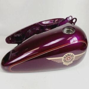 1997 Harley Davidson Fatboy Violet Tank & Paint Set Front and Rear Fenders