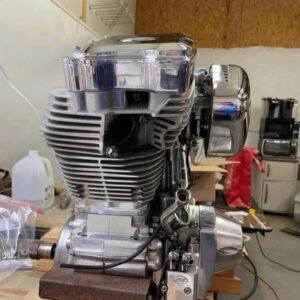 Alternative view of S&S 124 Motor Engine