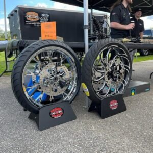 Chrome Harley Front Wheel