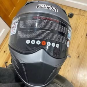 Alternative view of Brand new Simpson Mod Bandit Visor