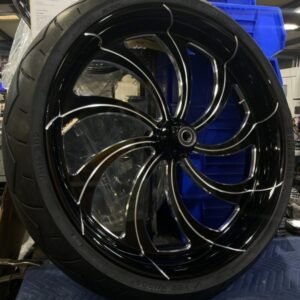 Harley Black Contrast Wheel