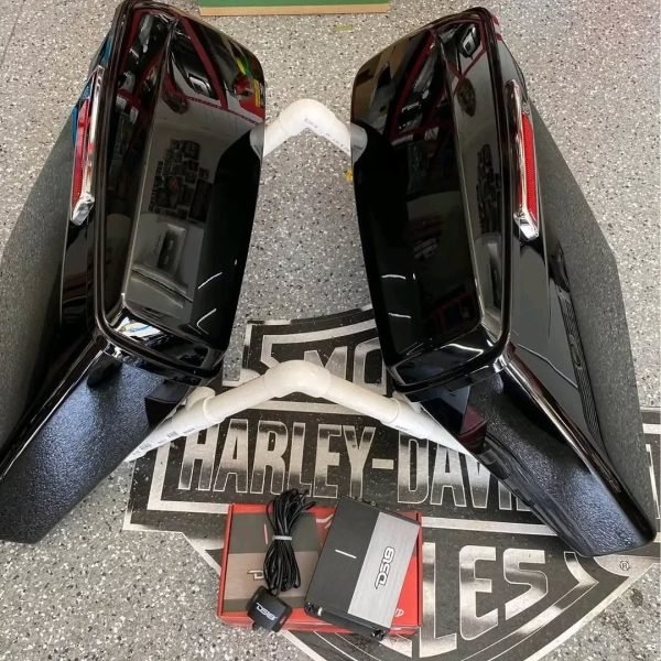 Advan black 4.5 inch stretched bags - Image 3