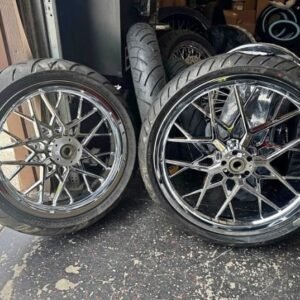 Alternative view of 21/18 chrome Prodigy wheels