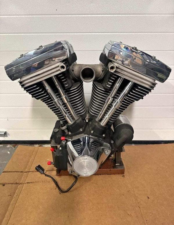 Black 80 Inch Harley EVO Motor - Image 2