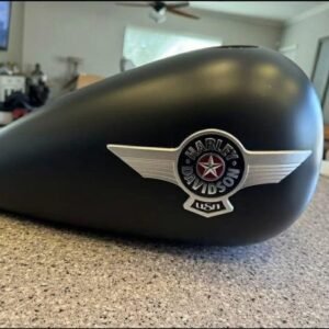 2011- 2017 Denim Black tank harley